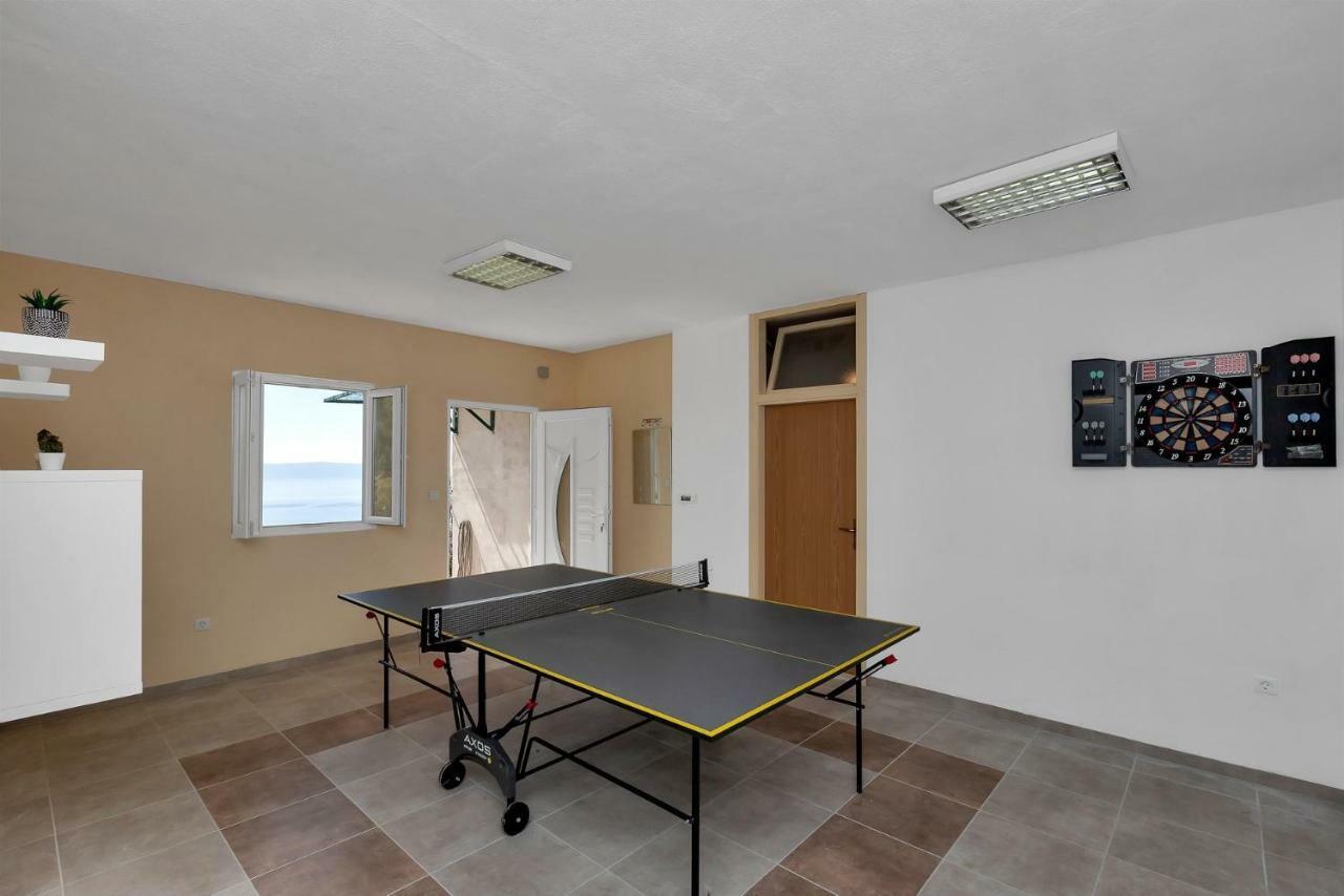 Villa Makar,Heated Pool,Gym,Grill,Seaview Makarska Ngoại thất bức ảnh