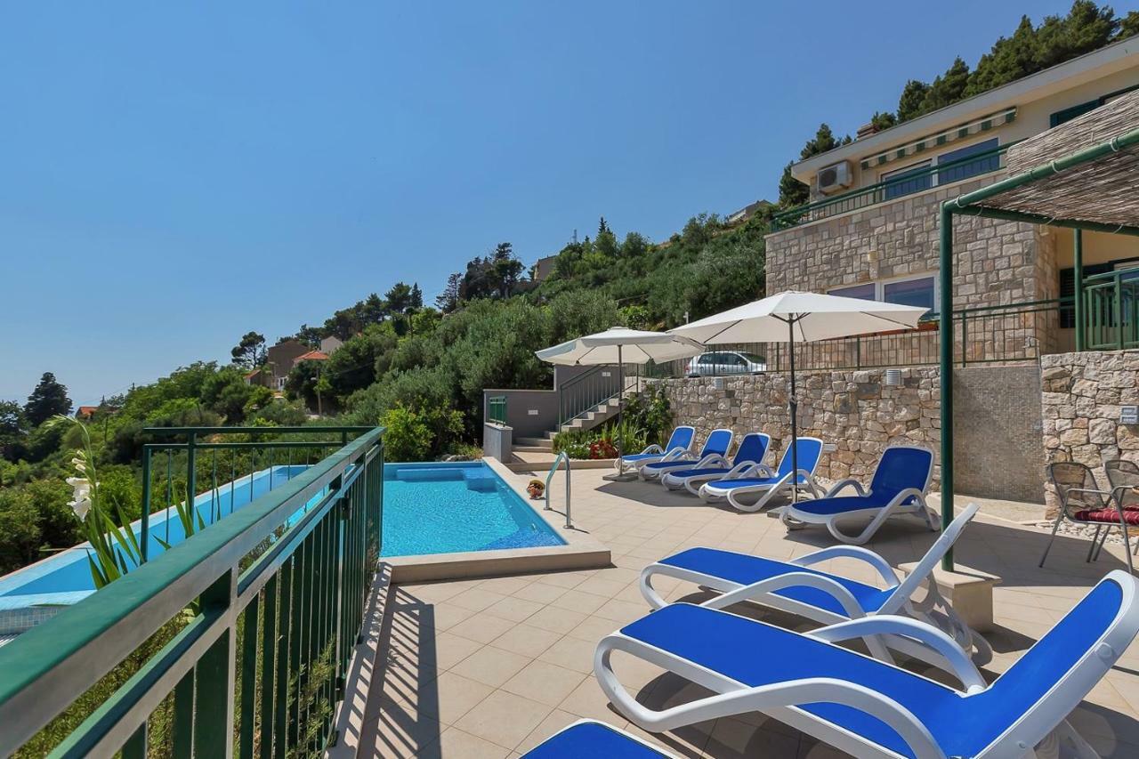 Villa Makar,Heated Pool,Gym,Grill,Seaview Makarska Ngoại thất bức ảnh