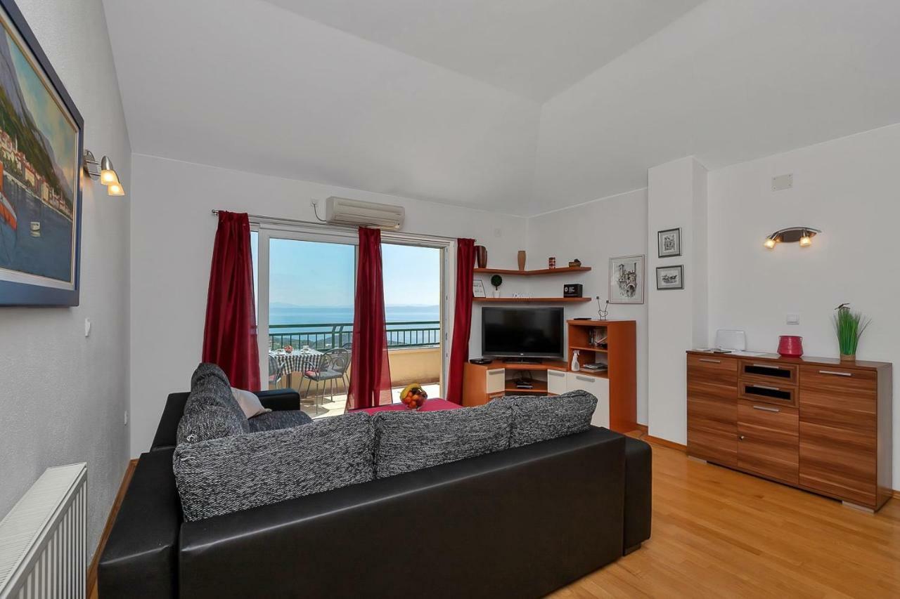 Villa Makar,Heated Pool,Gym,Grill,Seaview Makarska Ngoại thất bức ảnh