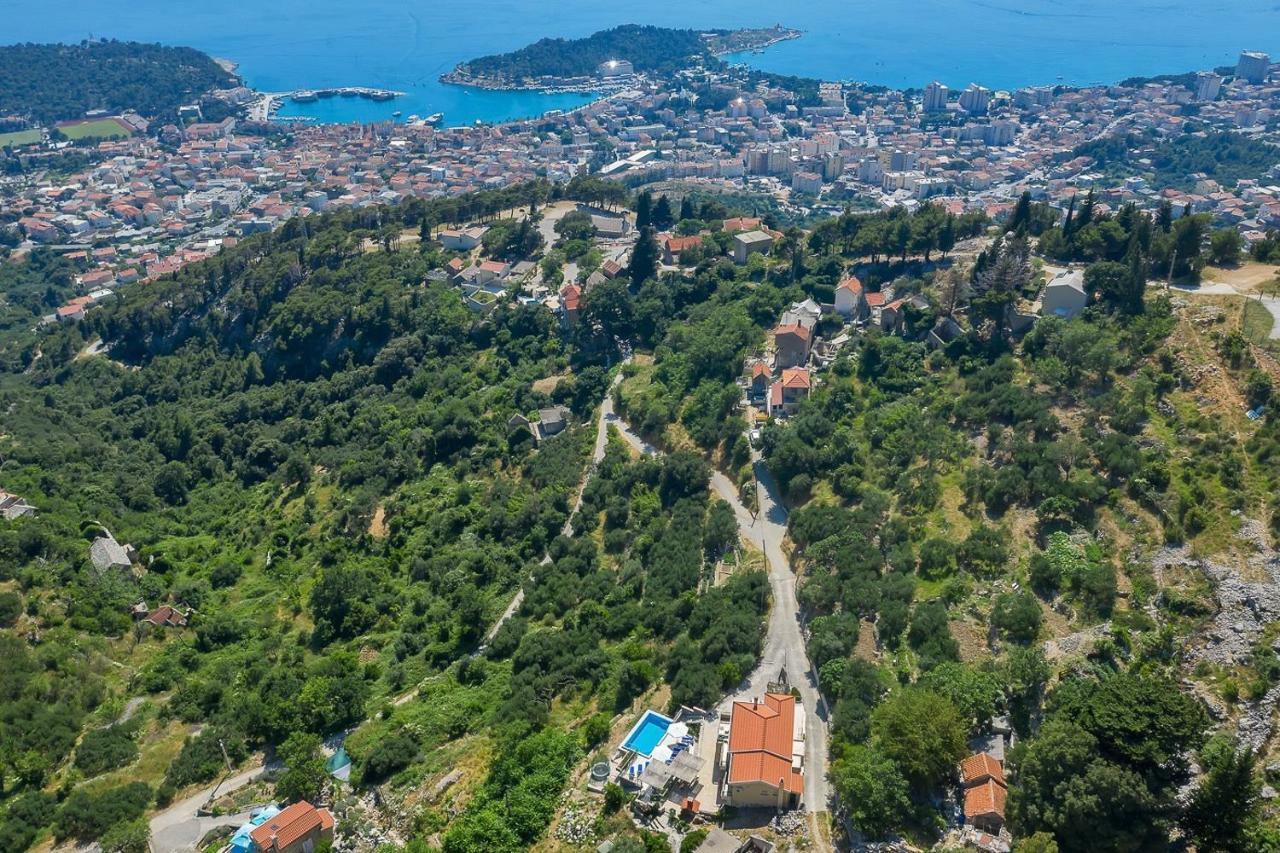 Villa Makar,Heated Pool,Gym,Grill,Seaview Makarska Ngoại thất bức ảnh